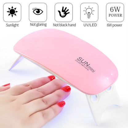 Mini USB LED Portable Nail Polish Dryer